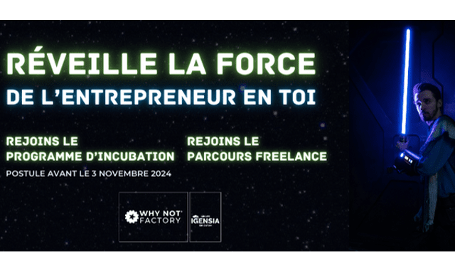 Le Programme d'incubation et le Parcours Freelance de la Why not Factory 